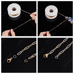 DIY Chain Bracelet Necklace Making Kit&nbsp;DIY-SC0021-32G