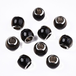 Glass European Beads&nbsp;GLAA-N035-010