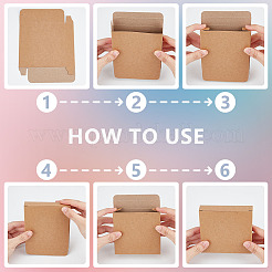 Kraft Paper Box&nbsp;CON-WH0099-40B