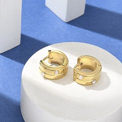 304 Stainless Steel Hoop Earrings for Women&nbsp;EJEW-C096-64G