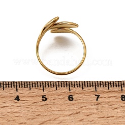 304 Stainless Steel Cuff Open Rings&nbsp;SA-CBA54F2-05B-G