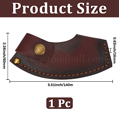 Cowhide Leather Axe Cover&nbsp;AJEW-WH20018-303