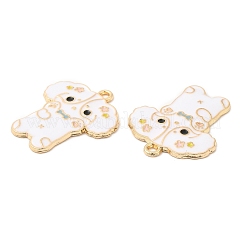 Alloy Enamel Pendants&nbsp;FIND-C037-19G