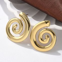 304 Stainless Steel Stud Earrings for Women&nbsp;EJEW-L296-007G-02