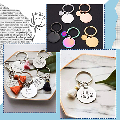 25Pcs Aluminum Pendants&nbsp;FIND-SP0002-55B-B