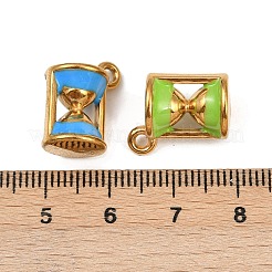 304 Stainless Steel Enamel Pendants&nbsp;STAS-Z140-23G