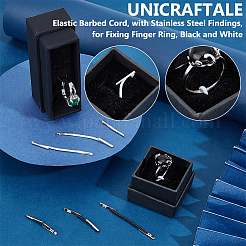 300Pcs 6 Styles Elastic Barbed Cord&nbsp;FIND-UN0002-80