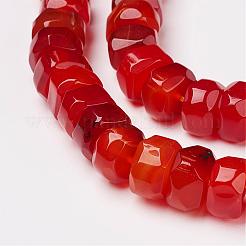 Natural Red Agate Beads Strands&nbsp;G-D169-03R