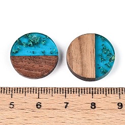 Resin & Walnut Wood Pendants&nbsp;RESI-T057-39E