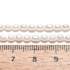 Natural Cultured Freshwater Pearl Beads Strands&nbsp;PEAR-N024-02-4AB