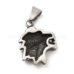 304 Stainless Steel Pendants&nbsp;STAS-K243-04AS