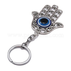 Alloy Pendant Keychains&nbsp;KEYC-WH0027-51