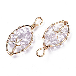 Natural Quartz Crystal Pendants&nbsp;G-T131-98
