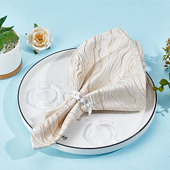 Octagon Acrylic Napkin Rings&nbsp;AJEW-WH0596-803
