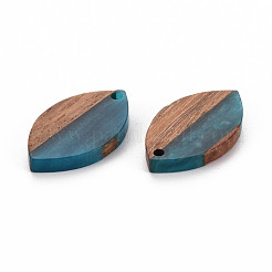 Resin & Walnut Wood Pendants&nbsp;X-RESI-S389-074