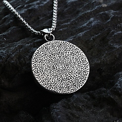Vintage Stainless Steel Pendants&nbsp;PW-WG33A63-01