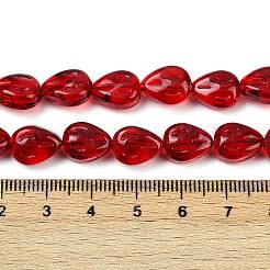 Transparent Glass Beads Strands&nbsp;GLAA-H038-03E