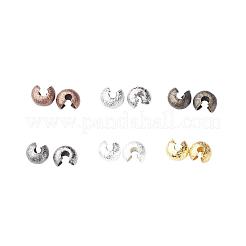 Brass Crimp Bead Covers&nbsp;KK-JP0005-01