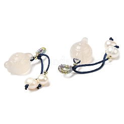 Natural Agate Pot Pendants&nbsp;KK-H445-08G
