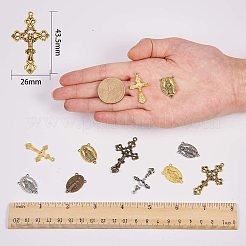 Tibetan Style Alloy Pendants&nbsp;TIBE-SC0002-02