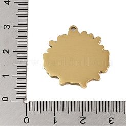 201 Stainless Steel Pendants&nbsp;STAS-C095-20G