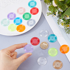 180Pcs Plastic Mini Disc Display Decorations&nbsp;DJEW-FH0011-56