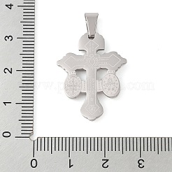 Non-Tarnish 304 Stainless Steel Pendants&nbsp;STAS-C103-02P-01