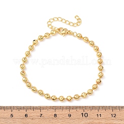 Brass Beaded Bracelets for Women&nbsp;BJEW-C140-16G