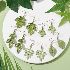 Painting Alloy Dangle Earrings&nbsp;EJEW-JE05739