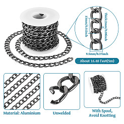 Aluminium Curb Chain&nbsp;CHA-TA0001-25A