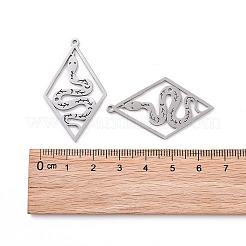 Non-Tarnish 201 Stainless Steel Pendants&nbsp;STAS-T056-LA713-1