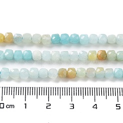 Natural Flower Amazonite Beads Strands&nbsp;G-J400-A08-03