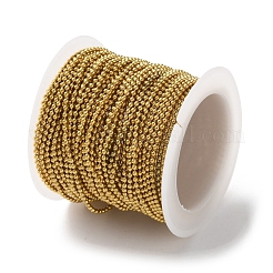304 Stainless Steel Ball Chains&nbsp;CHS-R020-05G-02