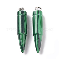 Synthetic Malachite Pointed Pendants&nbsp;G-D850-15