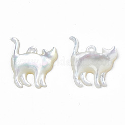 Natural White Shell Pendants&nbsp;SSHEL-N027-123-02