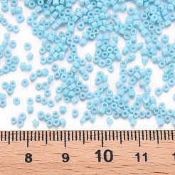 Glass Cylinder Beads&nbsp;SEED-S047-K-004