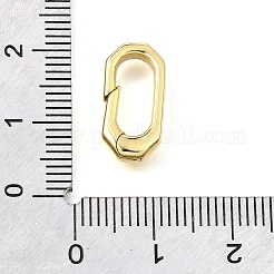 Brass Spring Gate Rings&nbsp;KK-V007-006G-03
