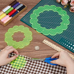 3Pcs Acrylic Template&nbsp;DIY-WH0349-412