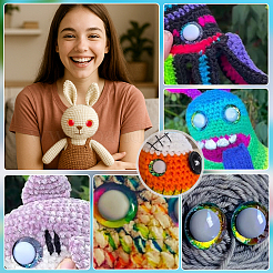 24Pcs 12 Styles Resin Safety Craft Eye&nbsp;DIY-PH0031-89