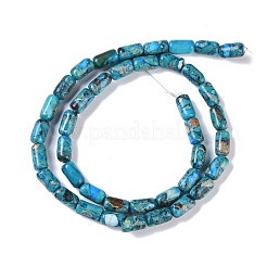 Dyed Synthetic Imperial Jasper Beads Strands&nbsp;G-P529-B01-01