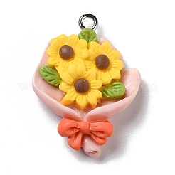 Opaque Resin Pendants&nbsp;RESI-D055-047P