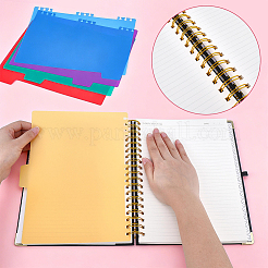 Plastic & Paper Spiral Notebook&nbsp;AJEW-WH0410-362A