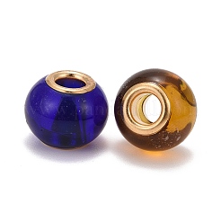 Glass European Beads&nbsp;GPDL-Q013-M
