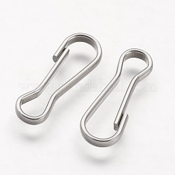 Tarnish Resistant 304 Stainless Steel Keychain Clasp Findings&nbsp;STAS-F041-45