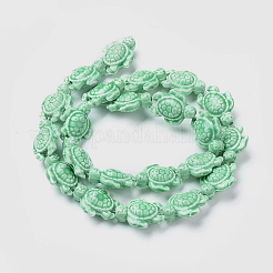 Handmade Porcelain Beads Strands&nbsp;LAMP-G140-02A