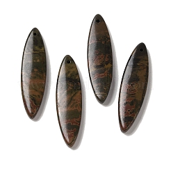 Natural Picasso Jasper Pendants&nbsp;G-Q161-06A