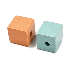 Printed Wood Beads&nbsp;WOOD-Z006-01A