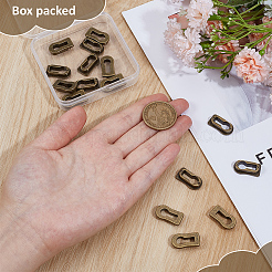 16Pcs Vintage Zinc Alloy Key Signs&nbsp;FIND-BC0019-25AB