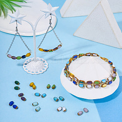 110Pcs 11 Colors Electroplate Glass Beads&nbsp;EGLA-TA0012-98