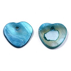 Natural Freshwater Shell Charms&nbsp;SHEL-R113-17D